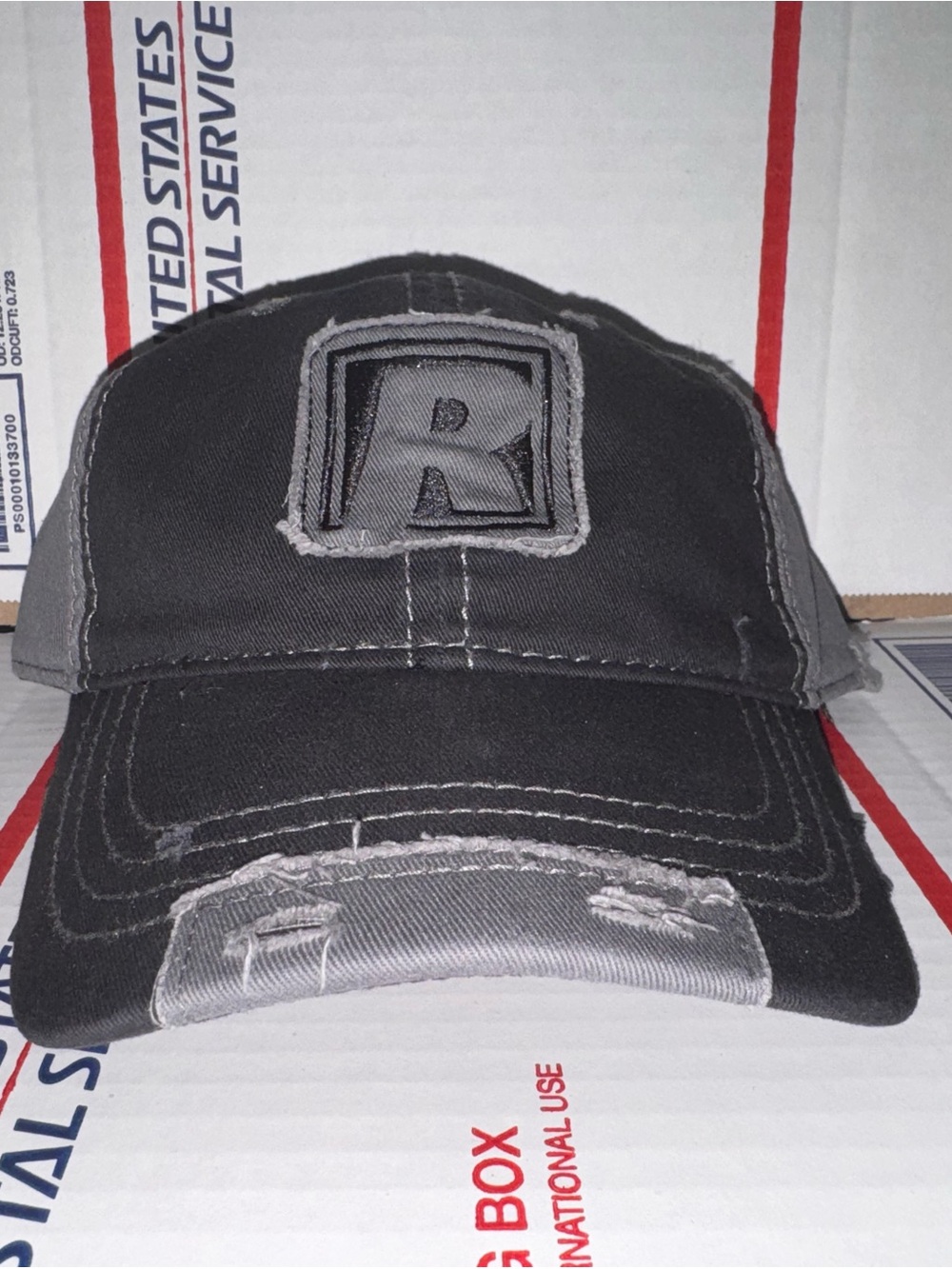 Distressed Baseball ⚾️ Cap 🧢 dad hat R Patch Rochester concrete products company